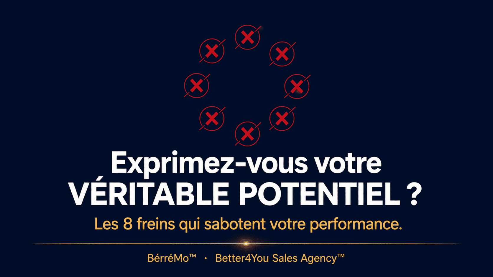 Exprimez-vous votre véritable potentiel en setting automobile ? Les 8 freins qui sabotent votre performance véritable potentiel (1)